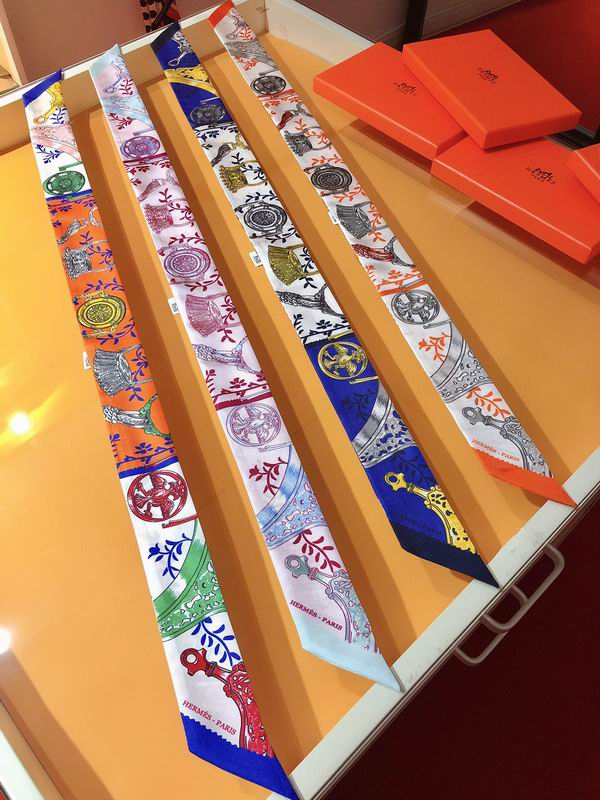 Hermes silk ribbon 5X86cm E071910